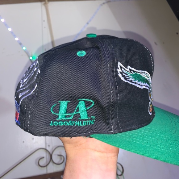 Philadelphia Eagles 1990s to 1980s proline logo authentic snapback hat - Picture 4 of 8